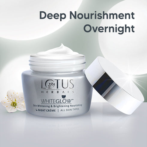 Lotus Whiteglow Skin Brightening Nourishing Night Creme